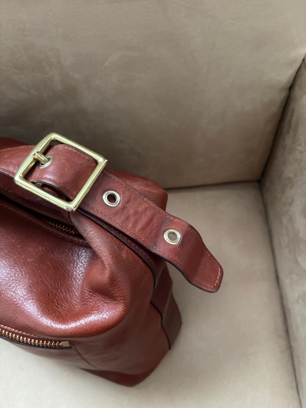 COACH 19889 Archive Collection Hobo bag.
Classic Leather in Cognac Brown - Picture 7 of 14